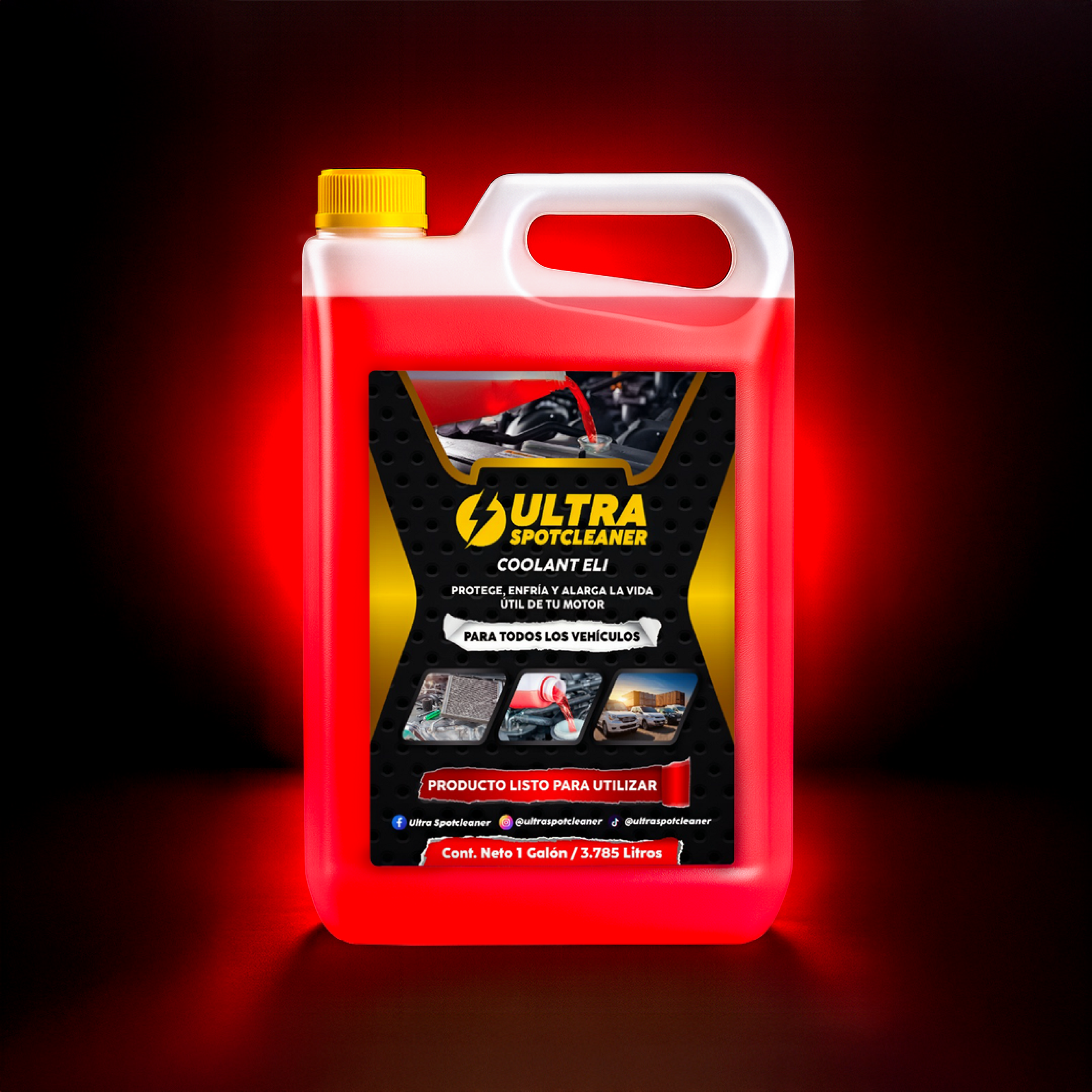 Refrigerante Eli Ultra SpotCleaner™ – Protección extrema para motores diésel que no pueden parar